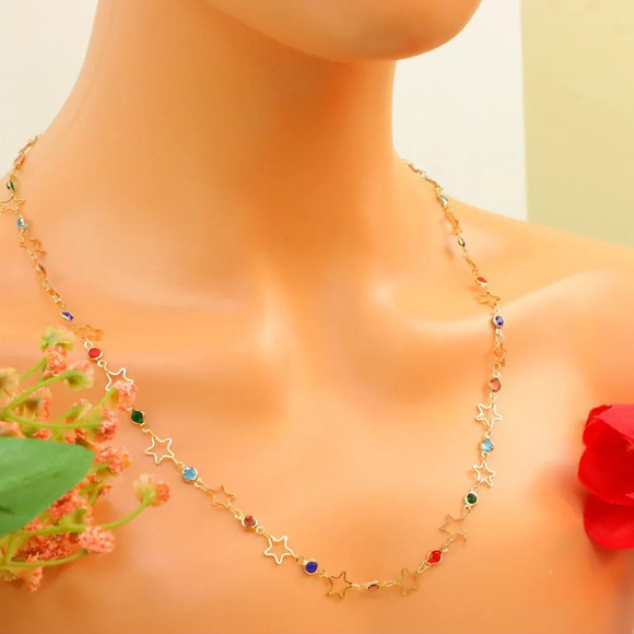 "New Beautiful Design Necklace Chain for Women/Girls, Gift, N531 - Picture 5 of 10